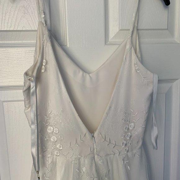 NWT Tara Lauren Carmen Wedding Bridal Dress with Embroidered Tulle - Picture 5 of 15